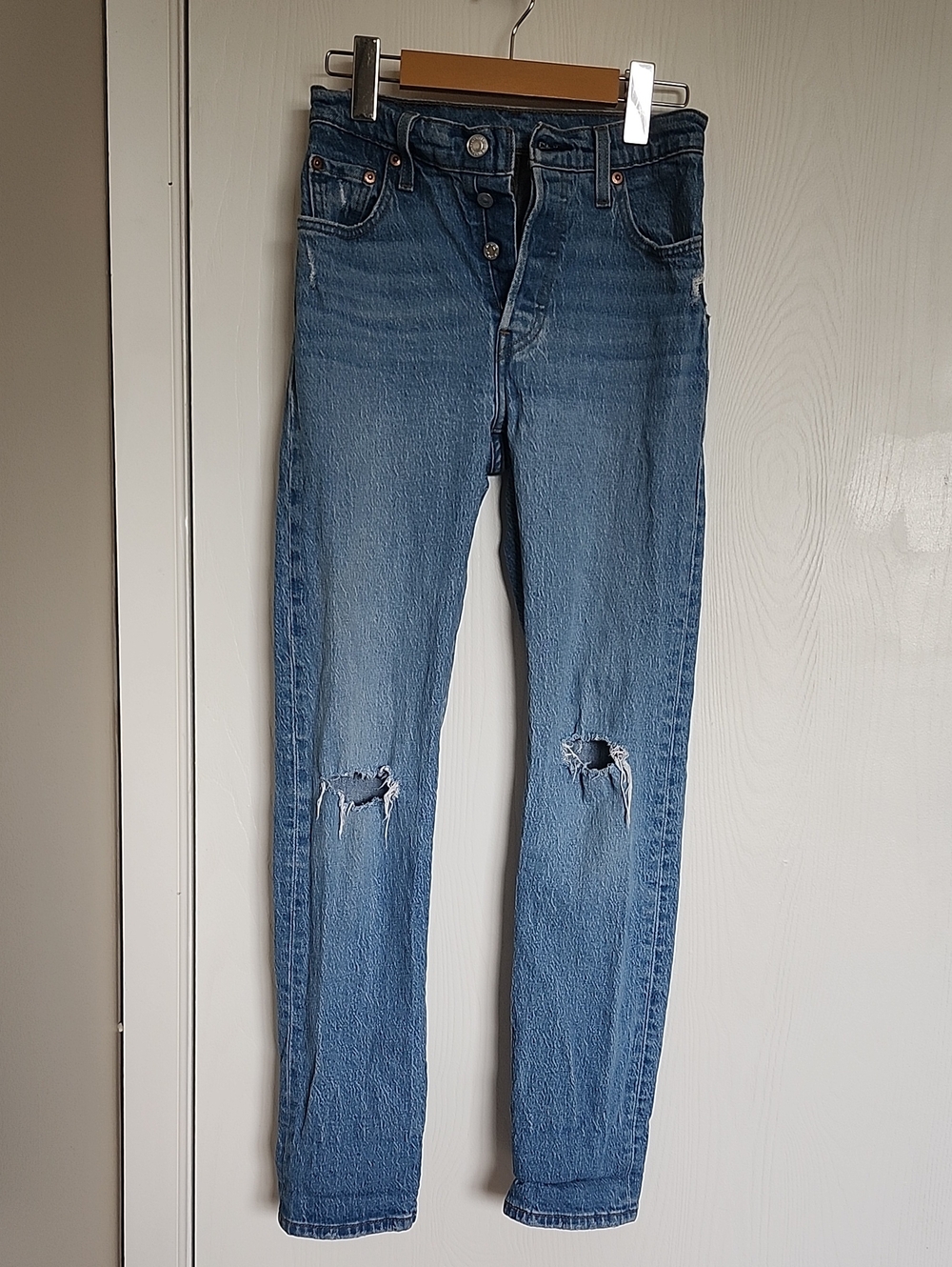 Levi's 501 Distressed Jeans